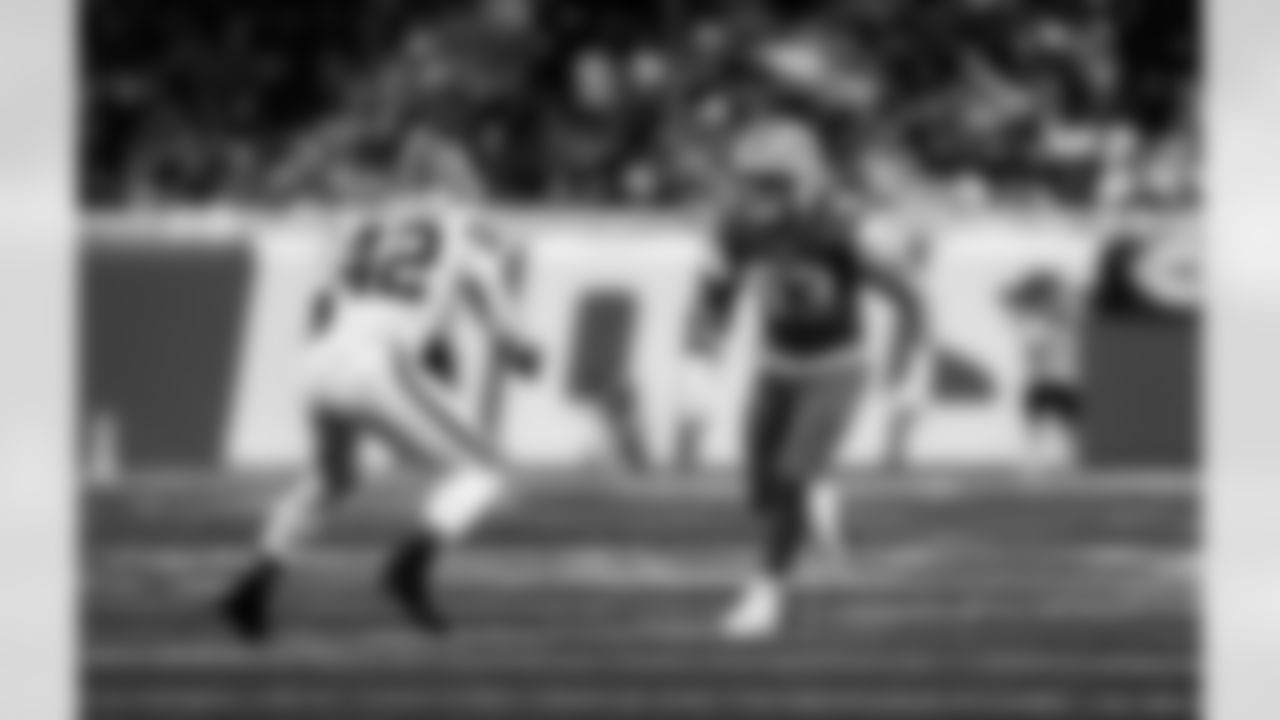 Detroit Lions linebacker Trevor Nowaske (53) during an NFL football game against the Cleveland Browns on Sunday, Sept. 28, 2025 in Detroit. (Jeff Nguyen/Detroit Lions via AP)