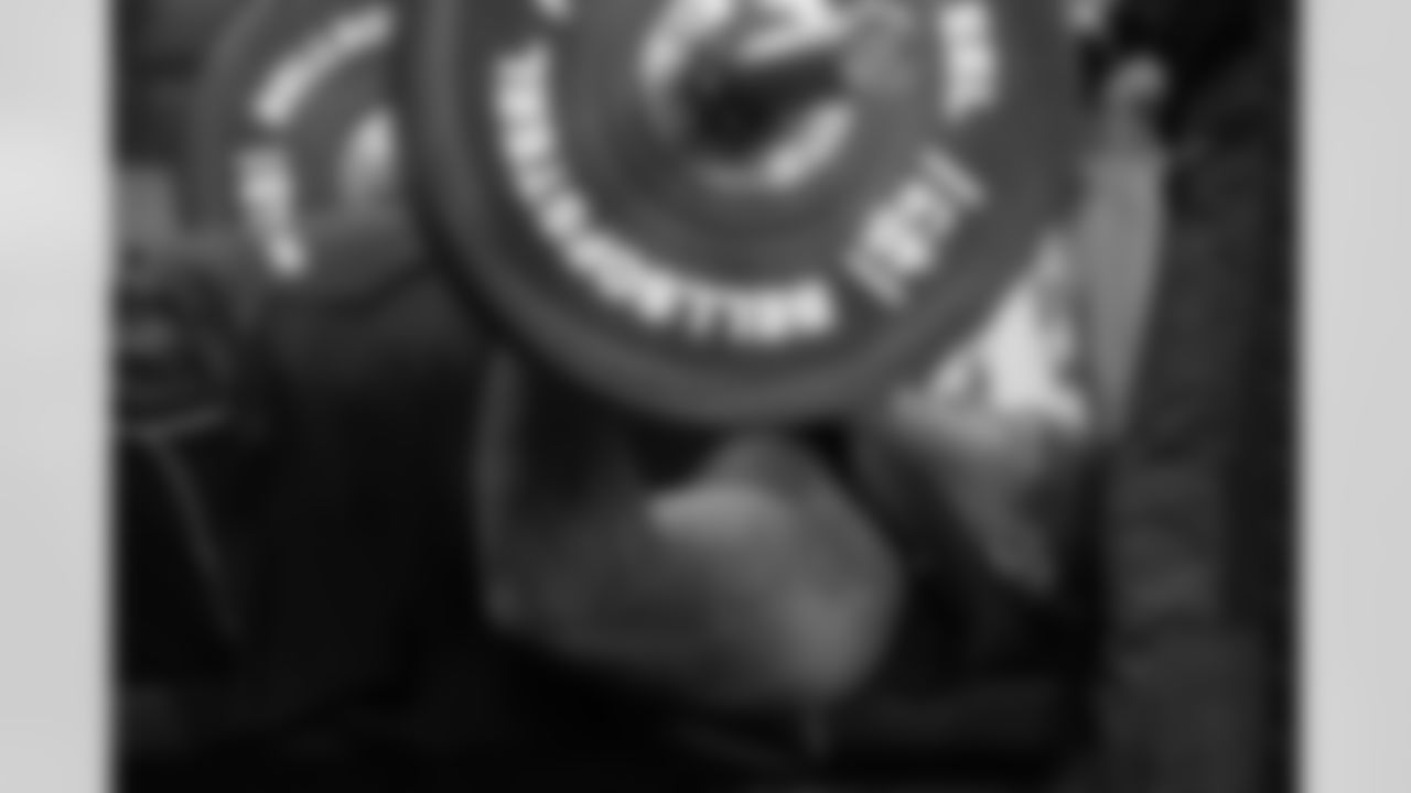 Missouri defensive lineman Chris McClellan (20) goes through drills and testing at the NFL football scouting combine in Indianapolis, Friday, Feb. 27, 2026. (AP Photo/Eric Gay)