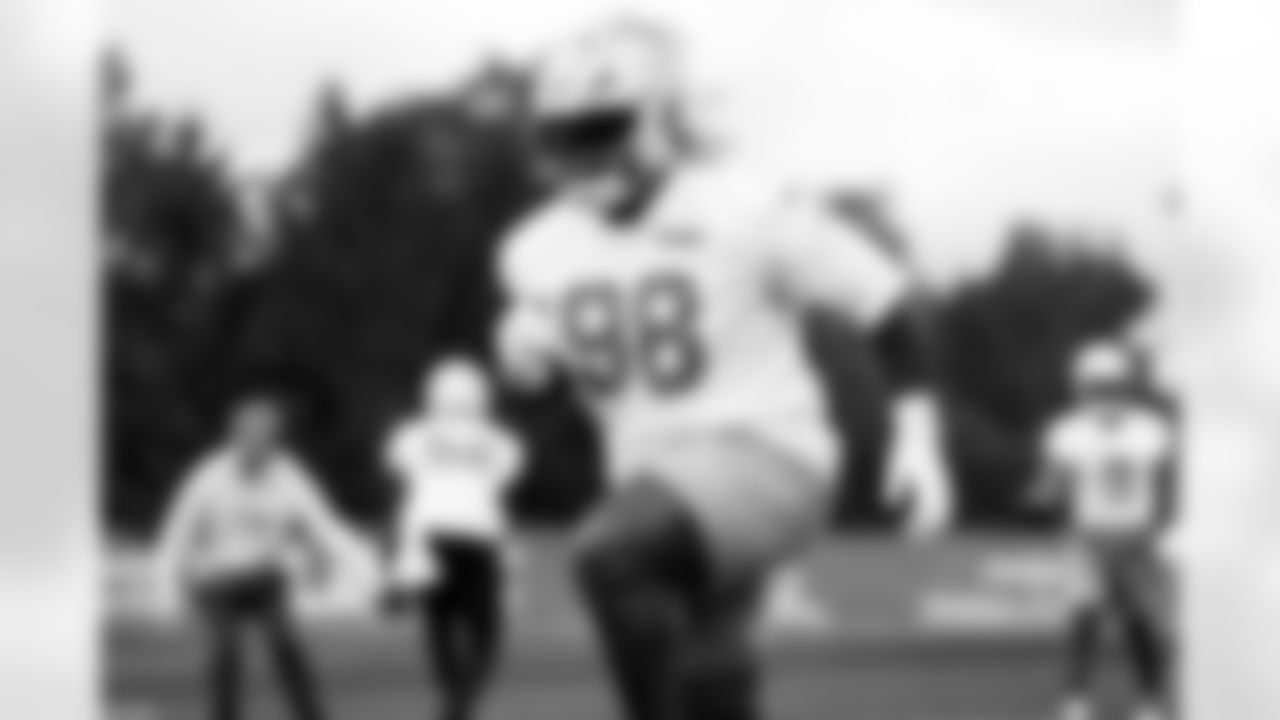 Detroit Lions defensive lineman DJ Reader (98) during OTAs at the Meijer Performance Center on May 28, 2025 in Allen Park, Mich. (Jeff Nguyen/Detroit Lions)