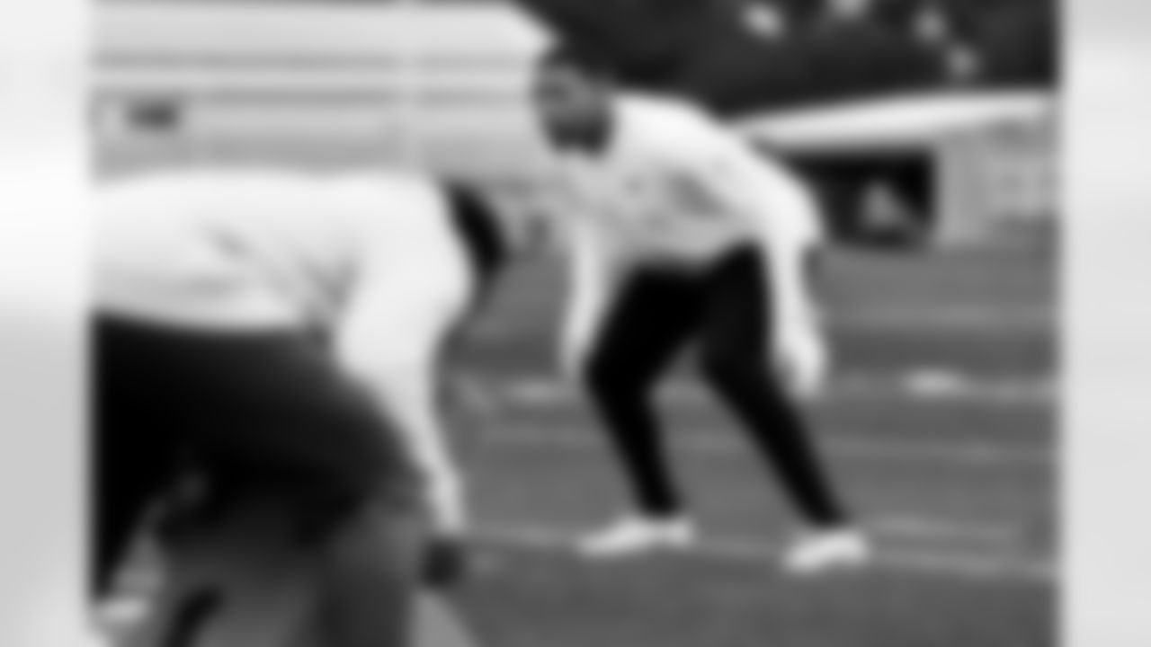 Detroit Lions linebacker Anthony Pittman (41) during offseason workouts at the Meijer Performance Center on May 19, 2025 in Allen Park, Mich. (Jeff Nguyen/Detroit Lions)
