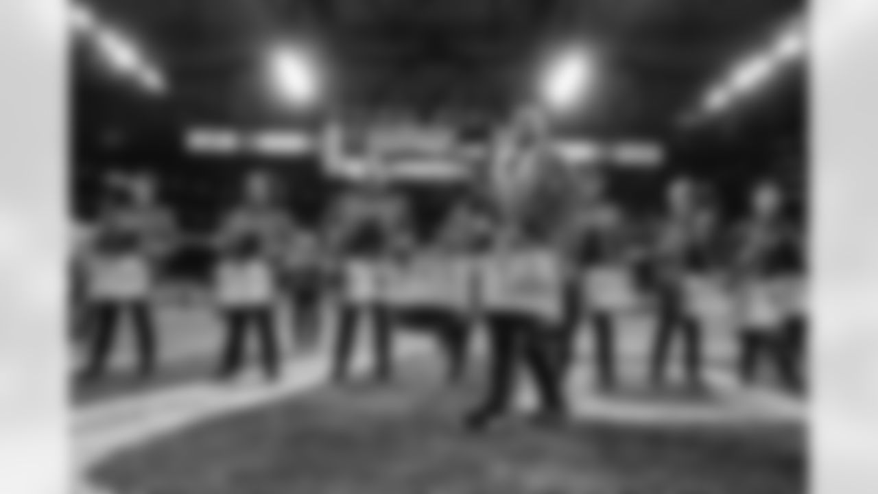 Detroit Lions Honolulu Boom performs during an NFL football game against the Pittsburgh Steelers on Sunday, Dec. 21, 2025 in Detroit. (Mike Ferdinande/Detroit Lions)