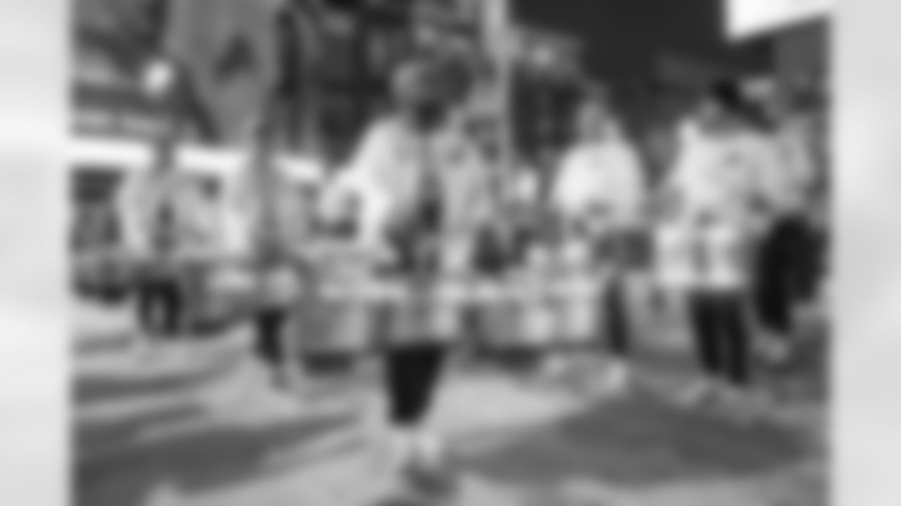 Detroit Lions Honolulu Boom performs before an NFL football game against the Dallas Cowboys on Thursday, Dec. 4, 2025 in Detroit. (Mike Ferdinande/Detroit Lions)