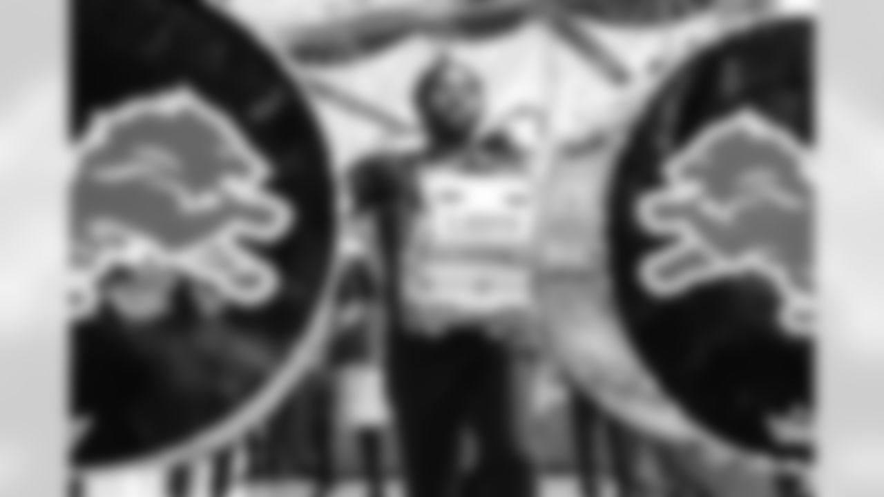 Detroit Lions Honolulu Boom performs before an NFL football game against the Minnesota Vikings on Sunday, Nov. 2, 2025 in Detroit. (Mike Ferdinande/Detroit Lions)