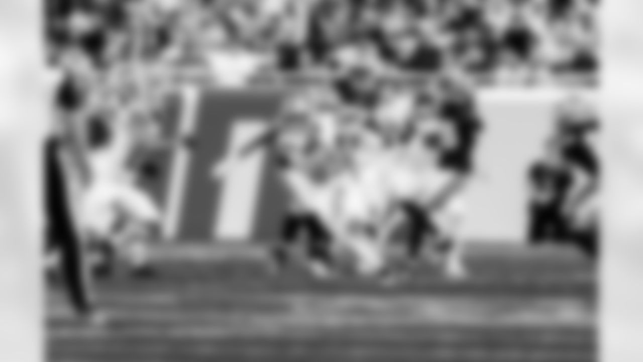 Detroit Lions wide receiver Tom Kennedy (85) during an NFL football game against the Dallas Cowboys on Thursday, Dec. 4, 2025 in Detroit. (Jeff Nguyen/Detroit Lions via AP)