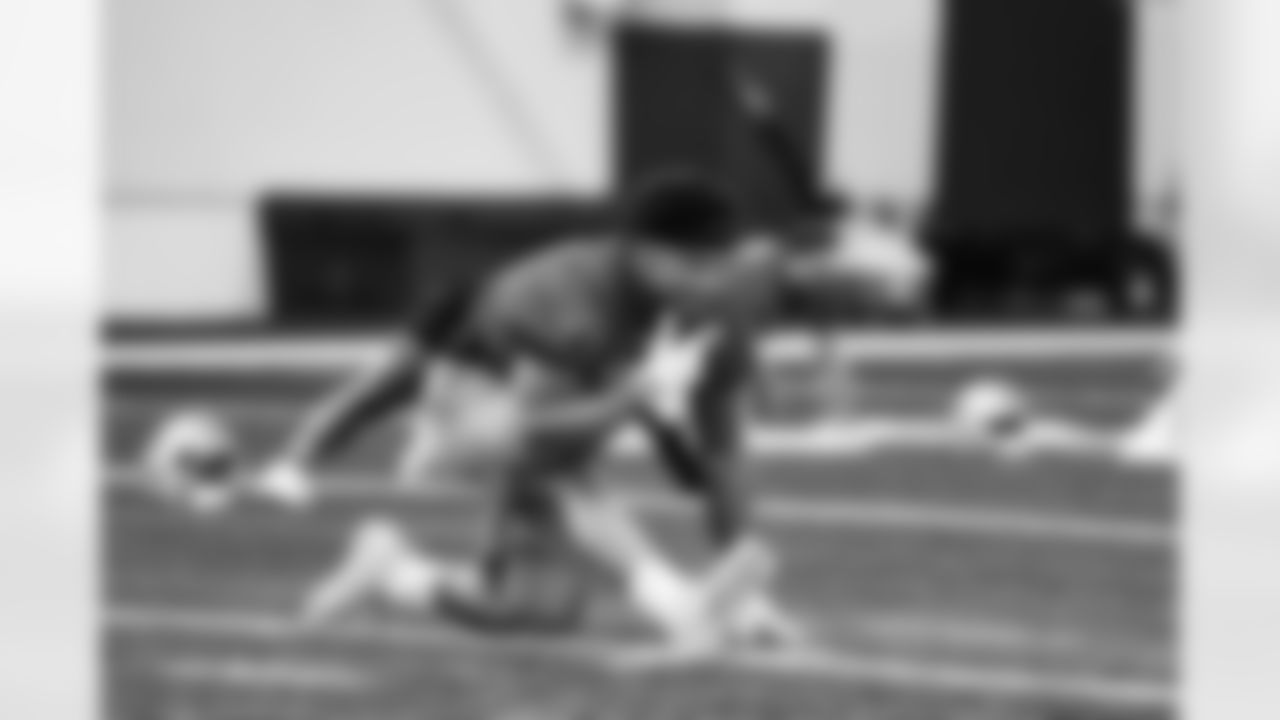 Detroit Lions running back Craig Reynolds (13) during practice at the Lions training facility in Allen Park, MI on November 10, 2023. (Jeff Nguyen/Detroit Lions)