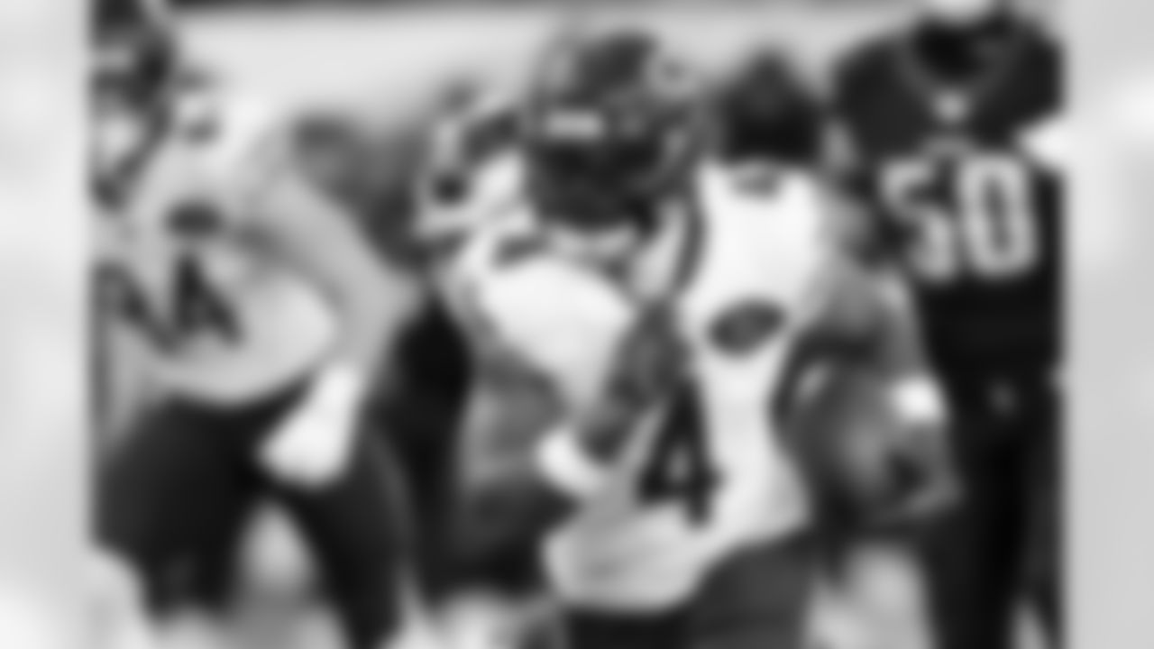 RB D'Andre Swift

Backed up by Kyle Monangai and Travis Homer

(AP Photo/Chris Szagola)