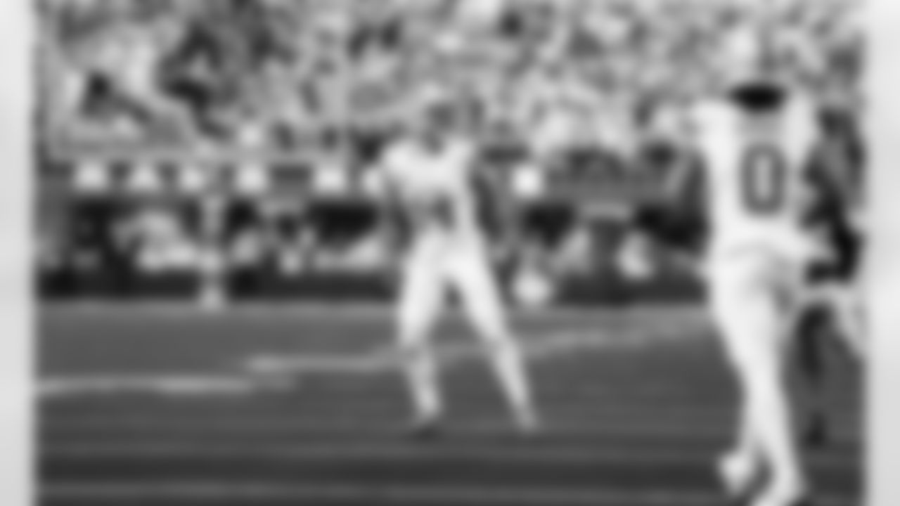 Detroit Lions wide receiver Amon-Ra St. Brown (14) during an NFL football game against the Los Angeles Rams on Sunday, Dec. 14, 2025 in Inglewood, Calif. (Jeff Nguyen/Detroit Lions via AP)