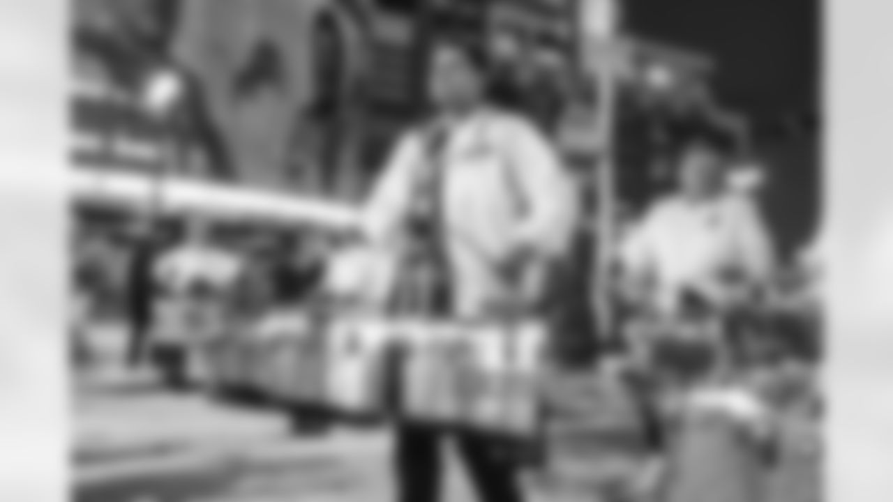 Detroit Lions Honolulu Boom performs before an NFL football game against the Dallas Cowboys on Thursday, Dec. 4, 2025 in Detroit. (Mike Ferdinande/Detroit Lions)