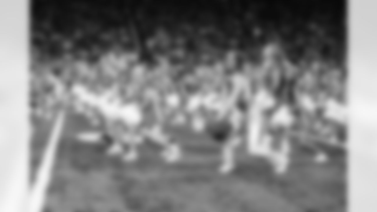 Junior Cheer participants perform at halftime during an NFL football game against the Pittsburgh Steelers on Sunday, Dec. 21, 2025 in Detroit. (Mike Ferdinande/Detroit Lions)