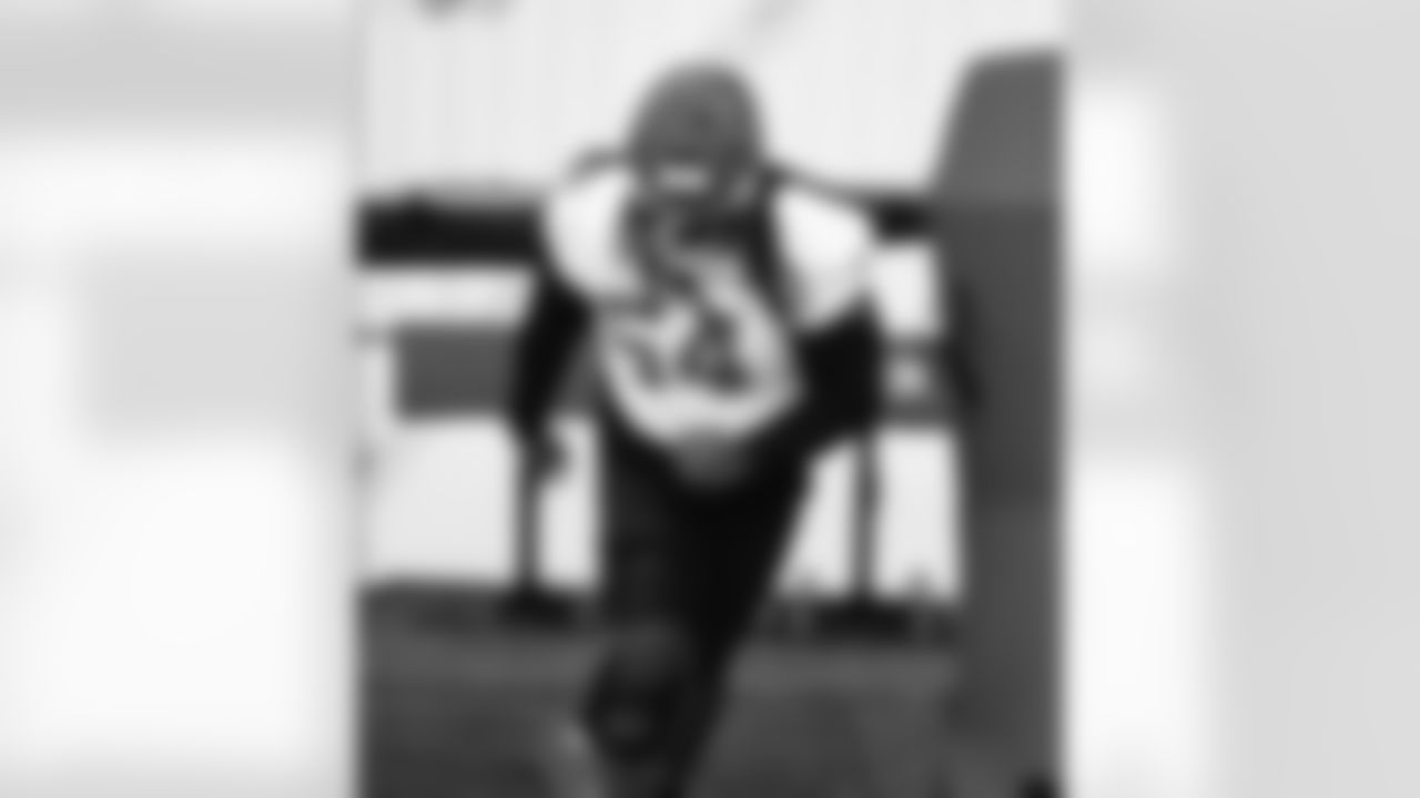 Detroit Lions defensive lineman Alim McNeill (54) during practice at the Meijer Performance Center on Nov. 21, 2025 in Allen Park, Mich. (Jeff Nguyen/Detroit Lions)