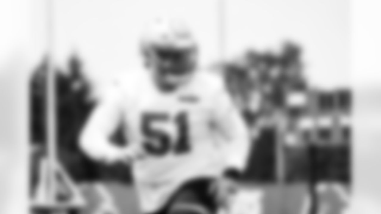 Detroit Lions defensive lineman Roy Lopez (51) during OTAs at the Meijer Performance Center on June 4, 2025 in Allen Park, Mich. (Jeff Nguyen/Detroit Lions)