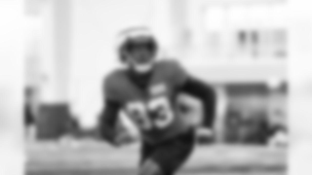 Detroit Lions wide receiver Jackson Meeks (83) during training camp at the Meijer Performance Center on Aug. 18, 2025 in Allen Park, Mich. (Jeff Nguyen/Detroit Lions)
