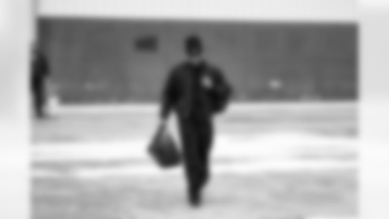 Detroit Lions cornerback Nick Whiteside (38) travels to Chicago on Jan. 3, 2026. (Jeff Nguyen/Detroit Lions via AP)