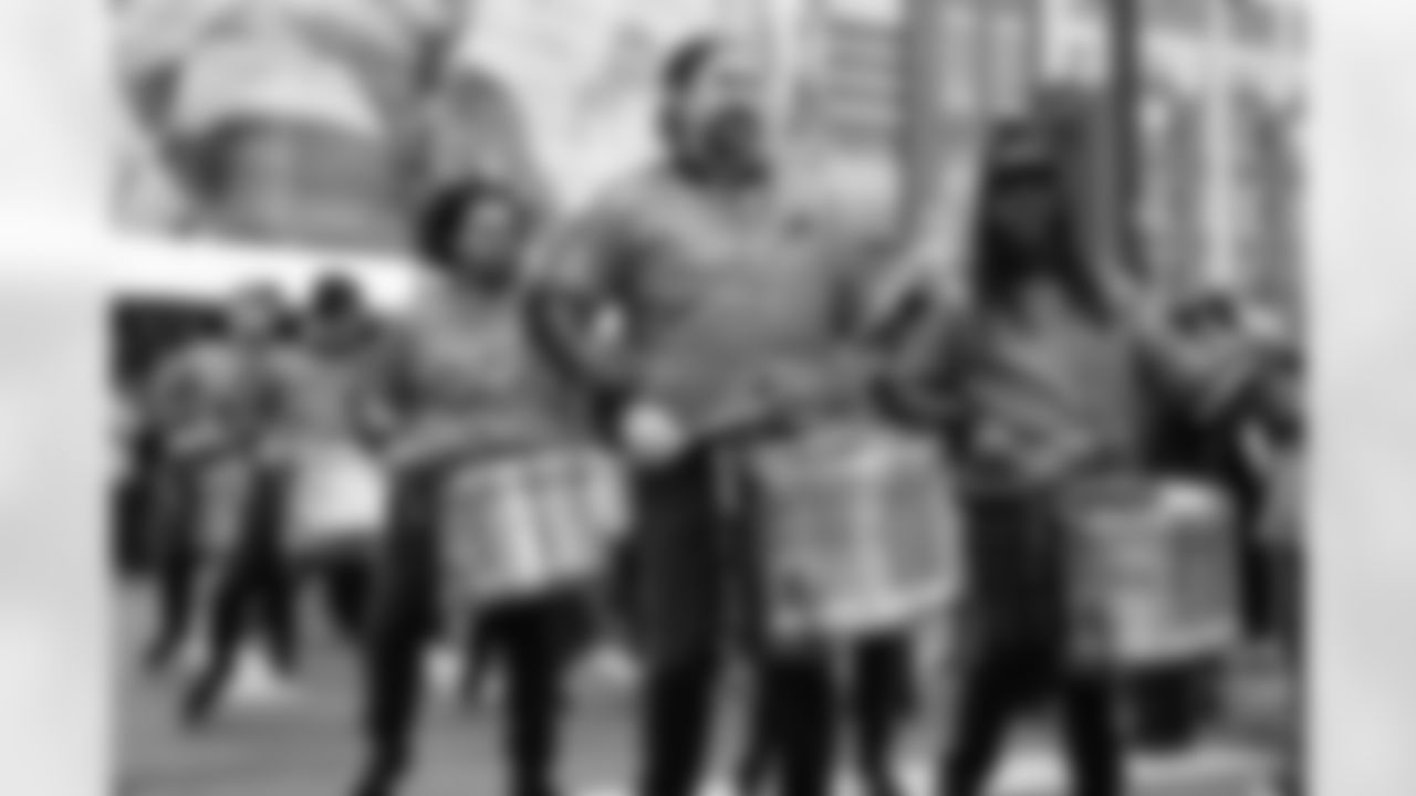 Detroit Lions Honolulu Boom performs before an NFL football game against the Green Bay Packers on Thursday, Nov. 27, 2025 in Detroit. (Mike Ferdinande/Detroit Lions)