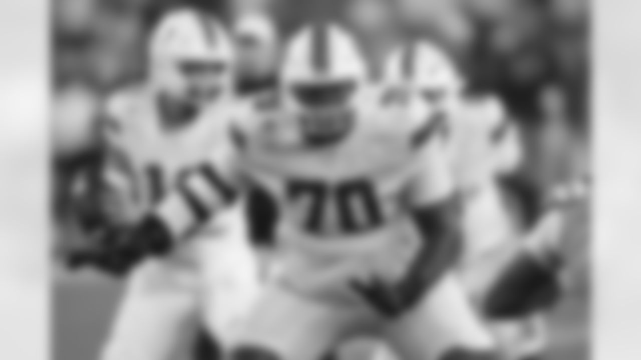 Miami OL Markel Bell (70)