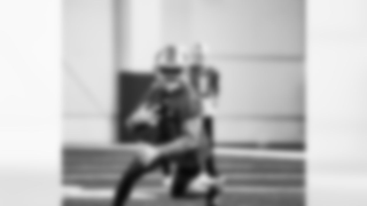 Detroit Lions wide receiver Maurice Alexander (15) during practice at the Lions training facility in Allen Park, MI on December 20, 2023. (Jeff Nguyen/Detroit Lions)