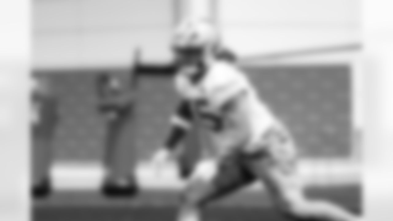 Detroit Lions linebacker Grant Stuard (15) during OTAs at the Meijer Performance Center on June 4, 2025 in Allen Park, Mich. (Jeff Nguyen/Detroit Lions)
