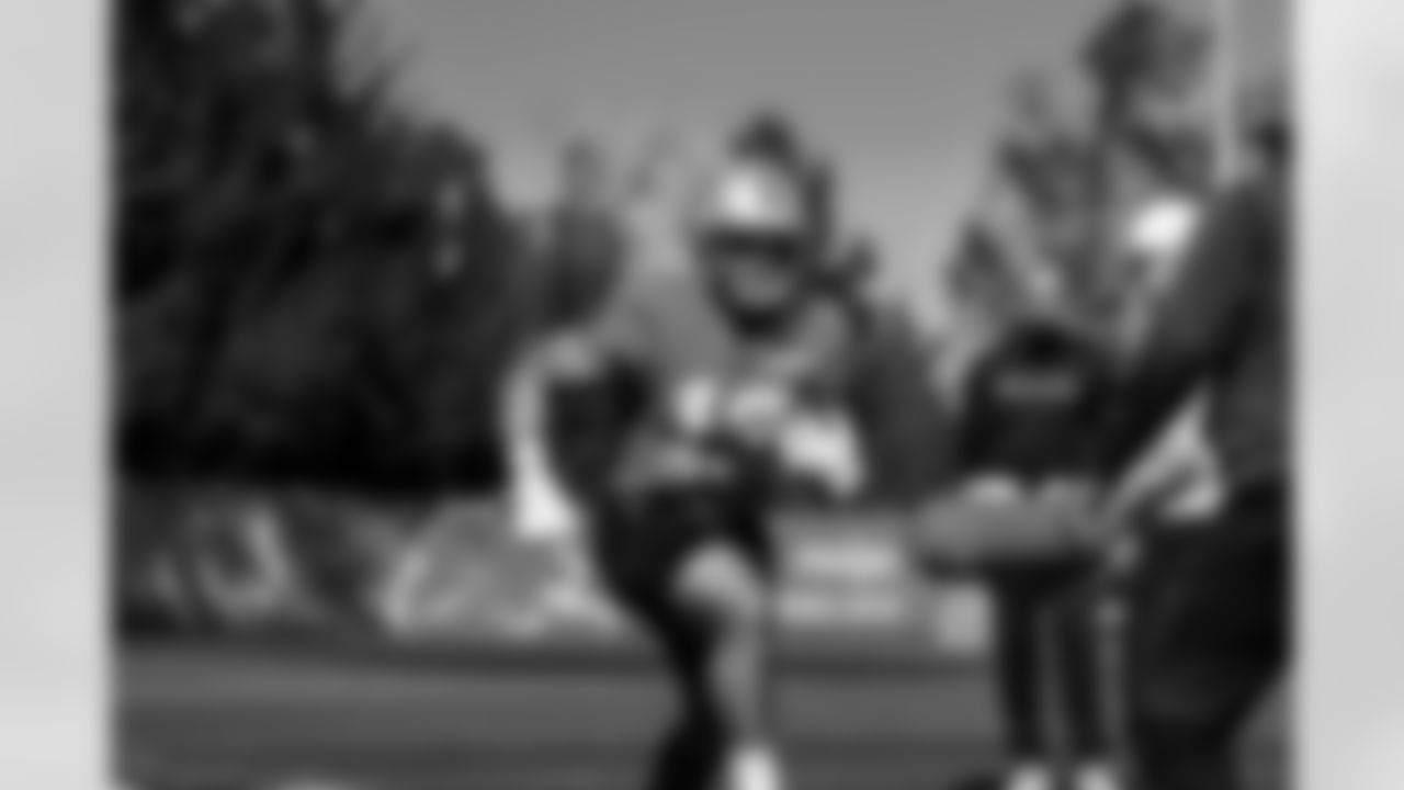 Detroit Lions running back Craig Reynolds (13) during practice at the Meijer Performance Center on Oct. 9, 2025 in Allen Park, Mich. (Jeff Nguyen/Detroit Lions)