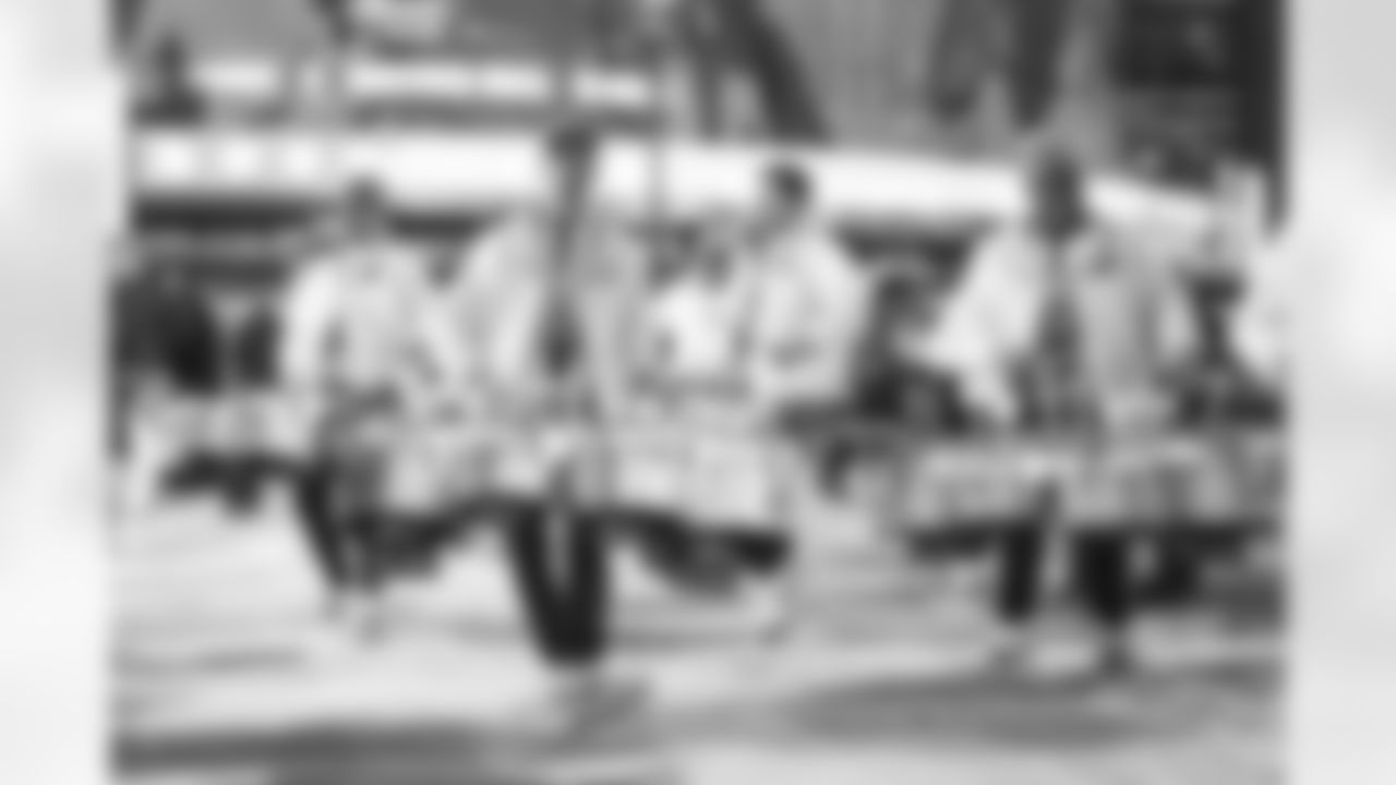 Detroit Lions Honolulu Boom performs before an NFL football game against the Dallas Cowboys on Thursday, Dec. 4, 2025 in Detroit. (Mike Ferdinande/Detroit Lions)