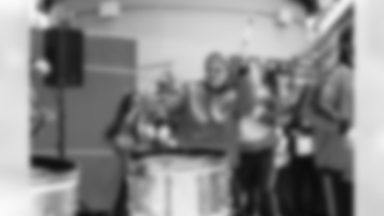 Detroit Lions Honolulu Boom performs before an NFL football game against the Green Bay Packers on Thursday, Nov. 27, 2025 in Detroit. (Mike Ferdinande/Detroit Lions)