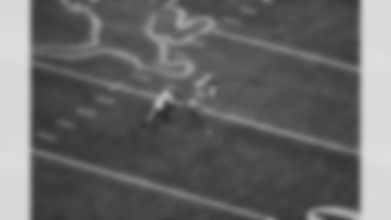 Detroit Lions wide receiver Amon-Ra St. Brown (14) during an NFL football game against the Minnesota Vikings on Sunday, Nov. 2, 2025 in Detroit. (Josh Mandujano/Detroit Lions via AP)