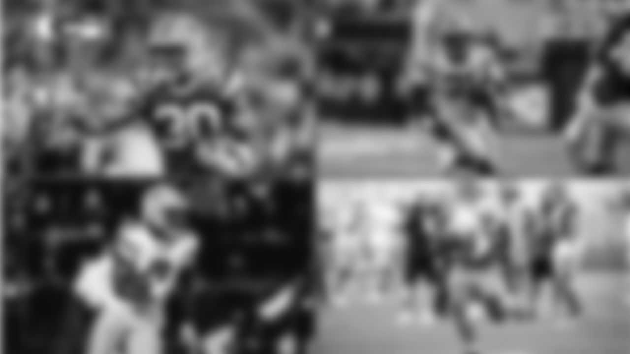 RB Chris Brooks, RB Emanuel Wilson, RB Josh Jacobs and RB MarShawn Lloyd