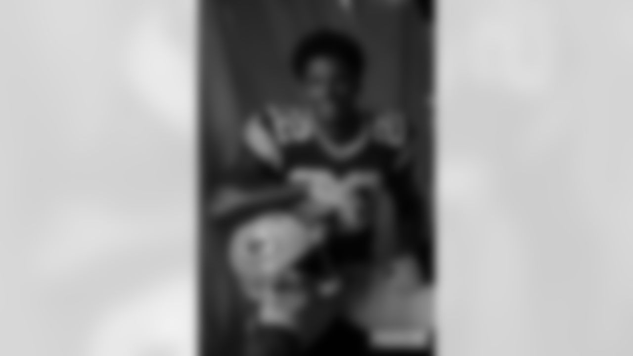 Green Bay Packers wide receiver Matthew Golden (22) poses for a portrait during the NFLPA Rookie Premiere on Saturday, May 17, 2025 in Thousand Oaks, Calif. (Ben Liebenberg/NFL)