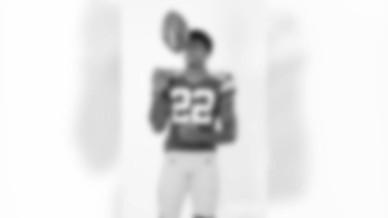 Green Bay Packers wide receiver Matthew Golden (22) poses for a portrait during the NFLPA Rookie Premiere on Saturday, May 17, 2025 in Thousand Oaks, Calif. (Ben Liebenberg/NFL)