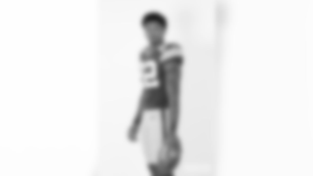 Green Bay Packers wide receiver Matthew Golden (22) poses for a portrait during the NFLPA Rookie Premiere on Saturday, May 17, 2025 in Thousand Oaks, Calif. (Ben Liebenberg/NFL)