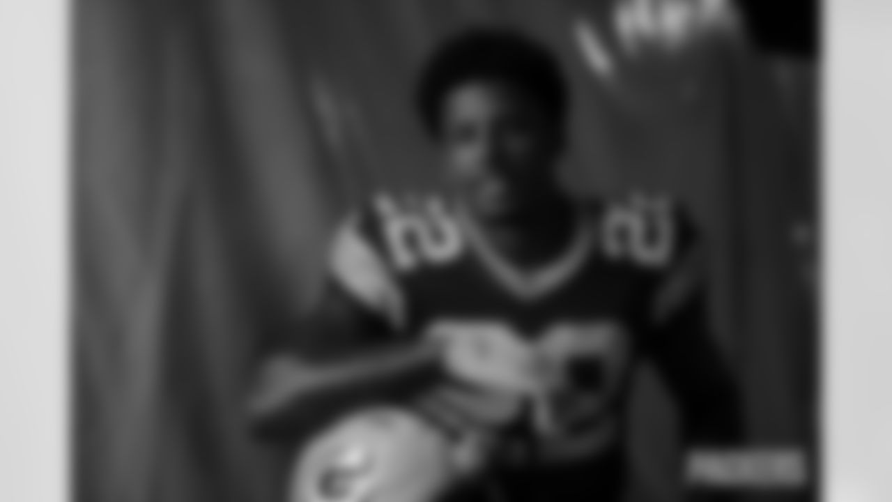 Green Bay Packers wide receiver Matthew Golden (22) poses for a portrait during the NFLPA Rookie Premiere on Saturday, May 17, 2025 in Thousand Oaks, Calif. (Ben Liebenberg/NFL)