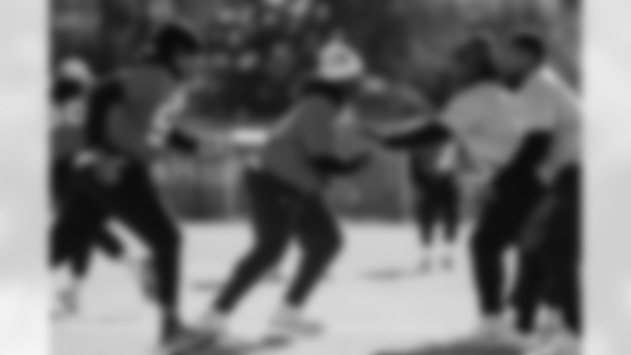 The Carolina Panthers practice on Tuesday, Dec. 30, 2025 at Bank of American Stadium in Charlotte, NC.