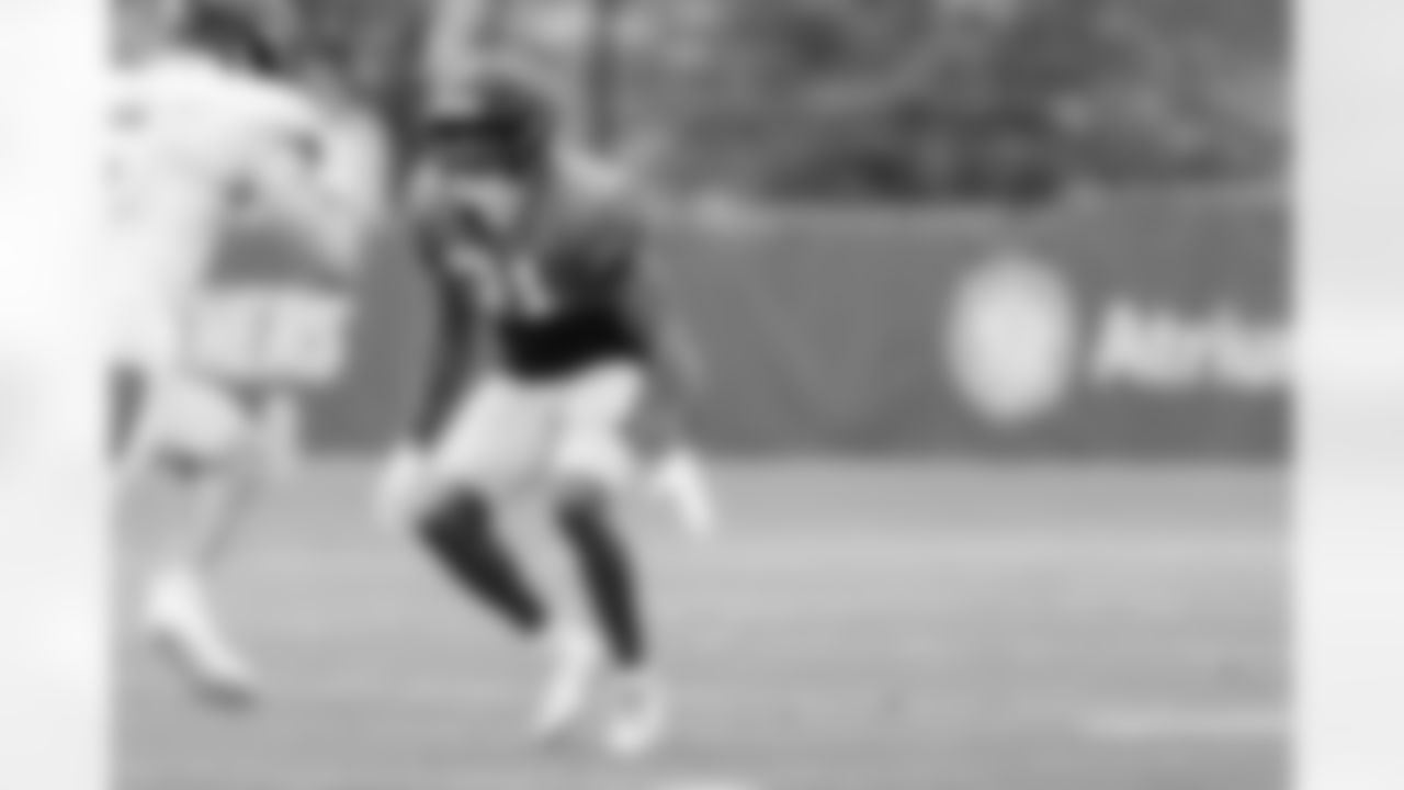 The Carolina Panthers hold practice on Nov. 13, 2025 at Bank of America Stadium in Charlotte, NC.