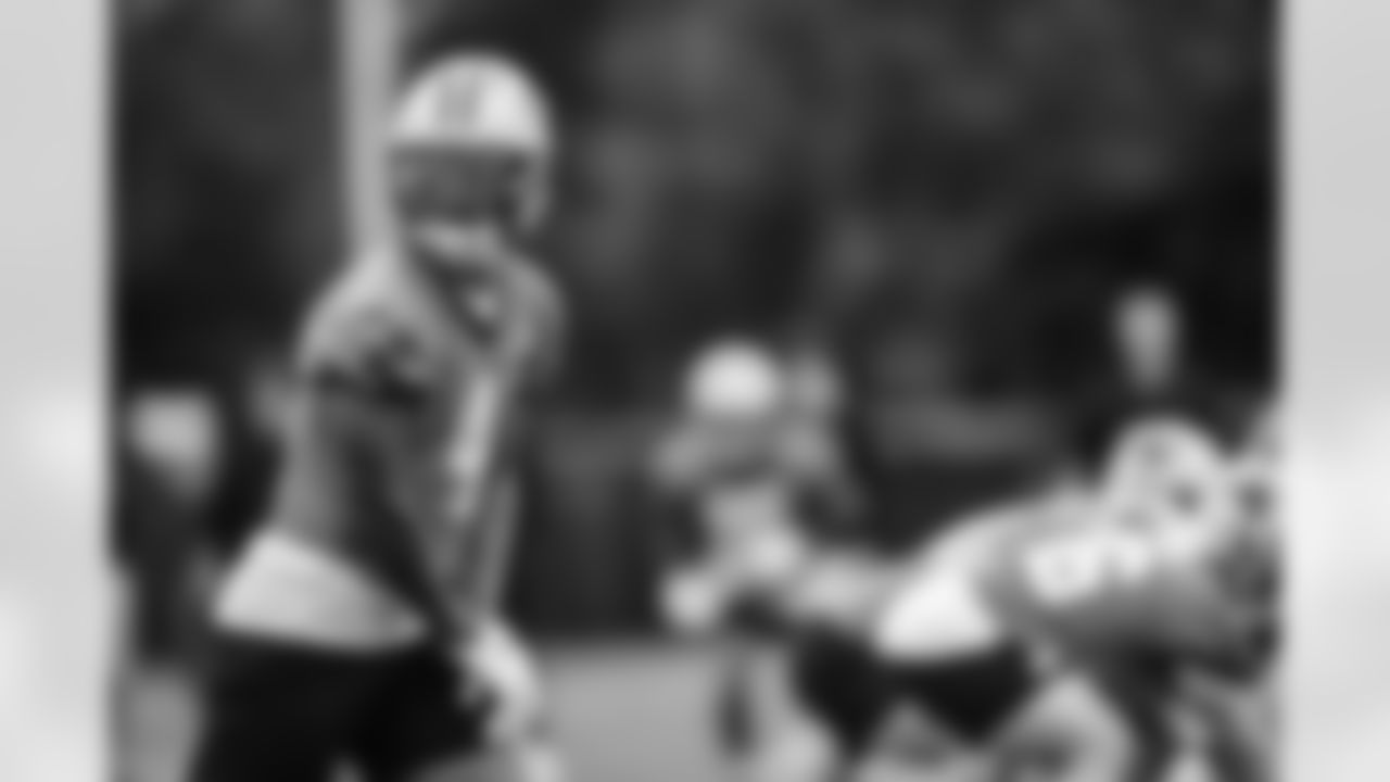 The Carolina Panthers hold Rookie Mini Camp on Saturday, May. 10, 2025 in Charlotte, NC.