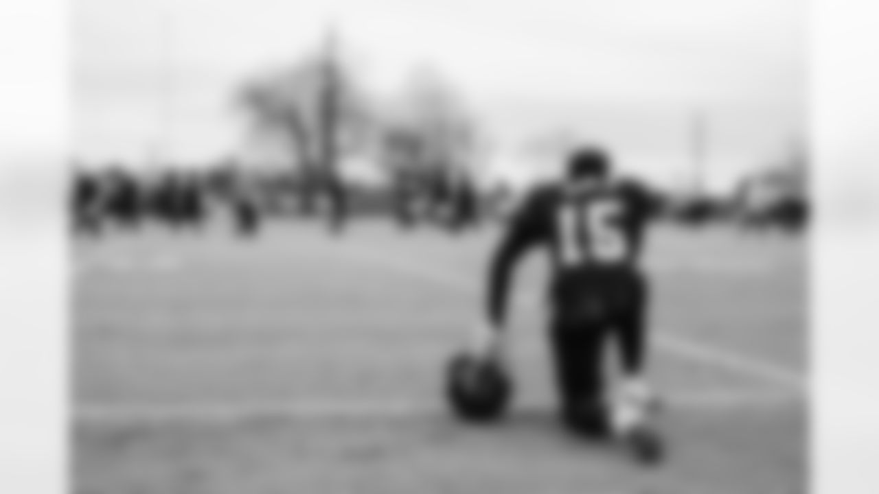 The Carolina Panthers prepare to face the Seattle Seahawks on Thursday, Dec. 18, 2025 at Bank of American Stadium in Charlotte, NC.