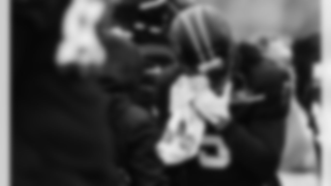 The Carolina Panthers prepare to face the Seattle Seahawks on Thursday, Dec. 18, 2025 at Bank of American Stadium in Charlotte, NC.