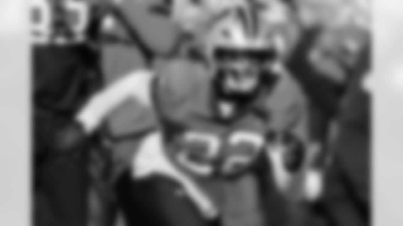 The Carolina Panthers practice on Thursday, Dec. 11, 2025 at Bank Of America Stadium in Charlotte, NC.