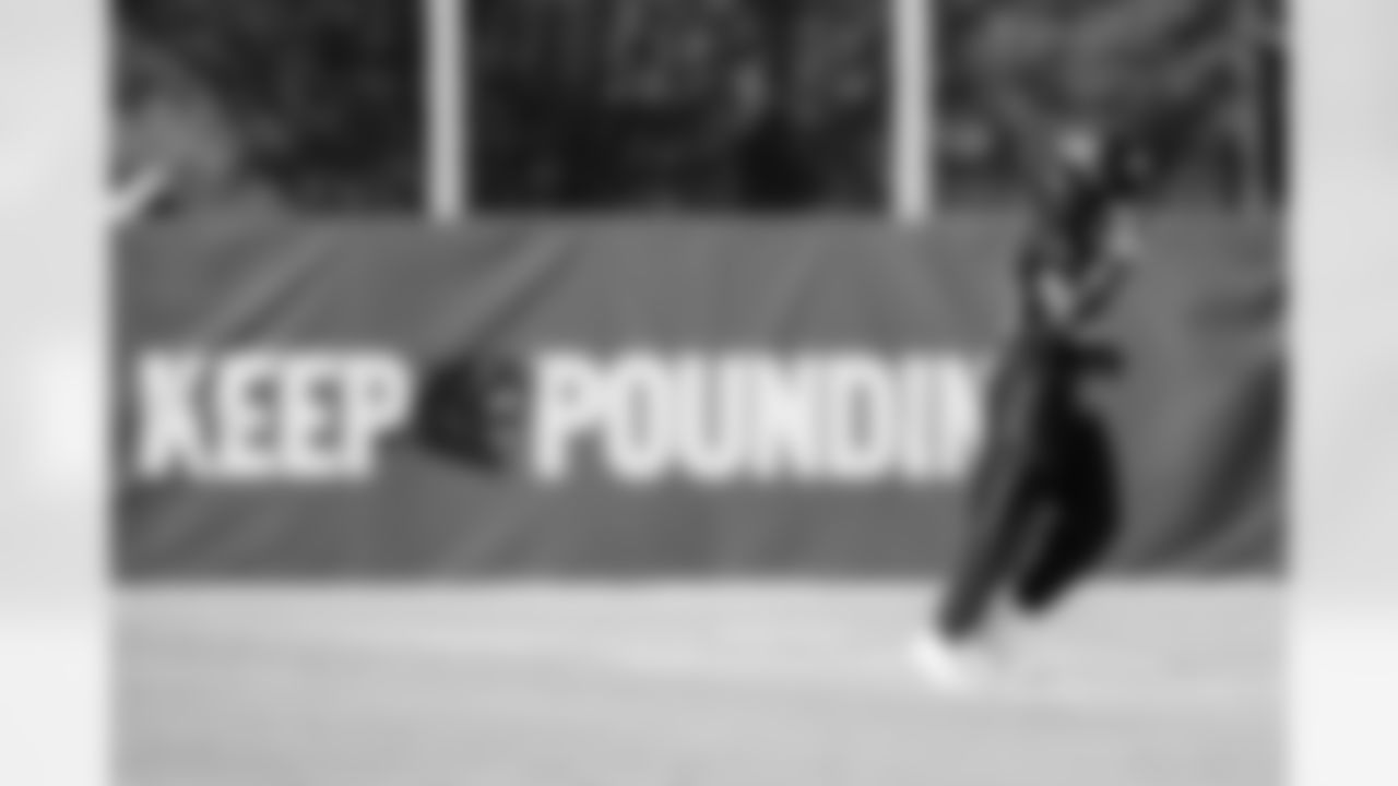 The Carolina Panthers practice on Thursday, Dec. 11, 2025 at Bank Of America Stadium in Charlotte, NC.