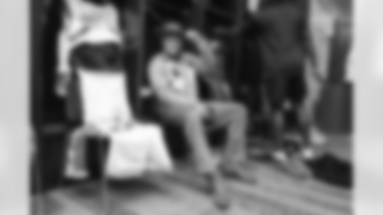 The Carolina Panthers visit Levine Children's Hospital on Tuesday, Oct. 28, 2025 in Charlotte, NC.