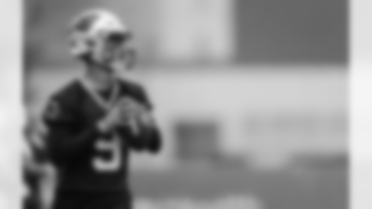 The Carolina Panthers hold practicel on Wednesday, Oct. 29, 2025 in Charlotte, NC.