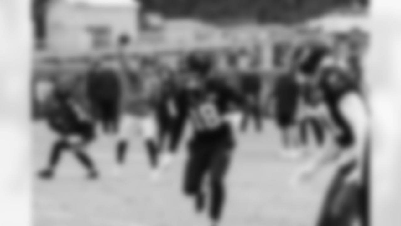 The Carolina Panthers prepare to face the Seattle Seahawks on Thursday, Dec. 18, 2025 at Bank of American Stadium in Charlotte, NC.