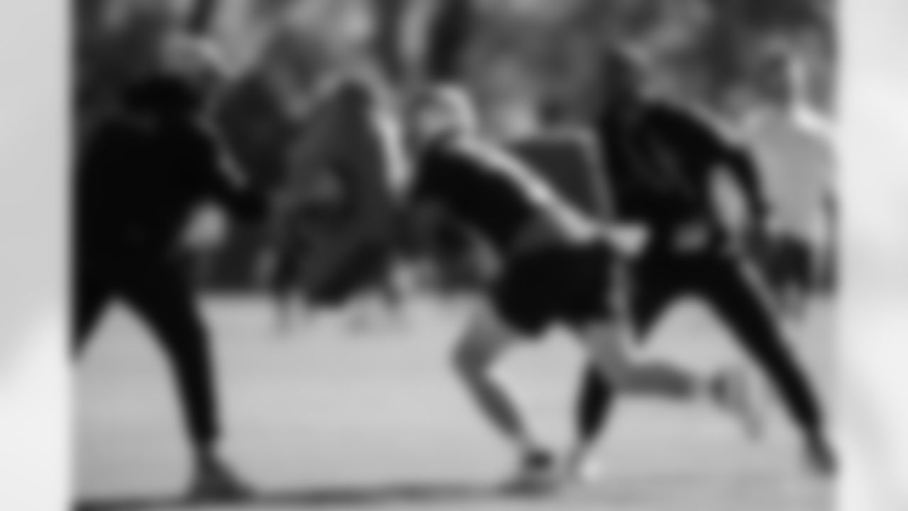 The Carolina Panthers hold practice on Wednesday, Nov. 5, 2025 at Bank Of America Stadium in Charlotte, NC.