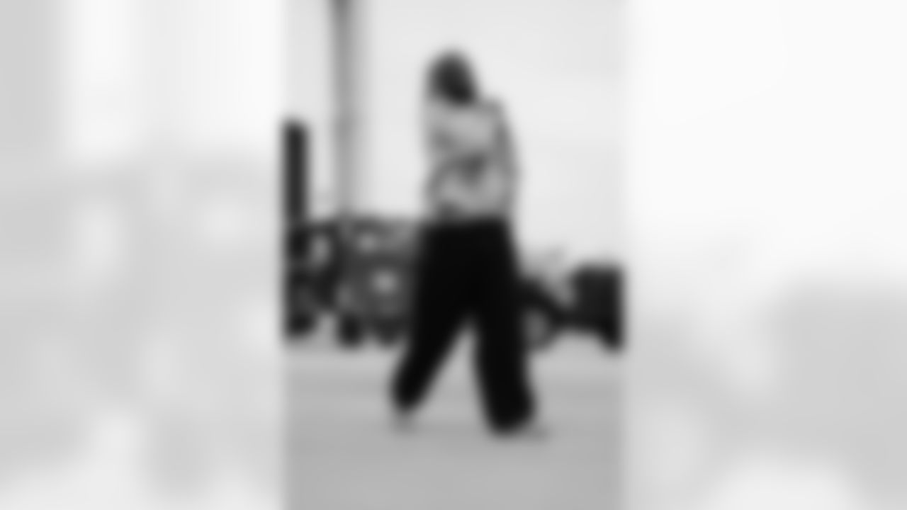 The Carolina Panthers departure to face the Atlanta Falcons on Saturday, Nov. 15, 2025 in Charlotte, NC.