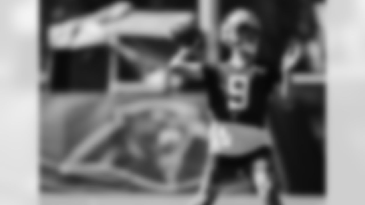 The Carolina Panthers hold practice on Monday, Sep. 1, 2025 at Bank Of America Stadium, in Charlotte, NC.