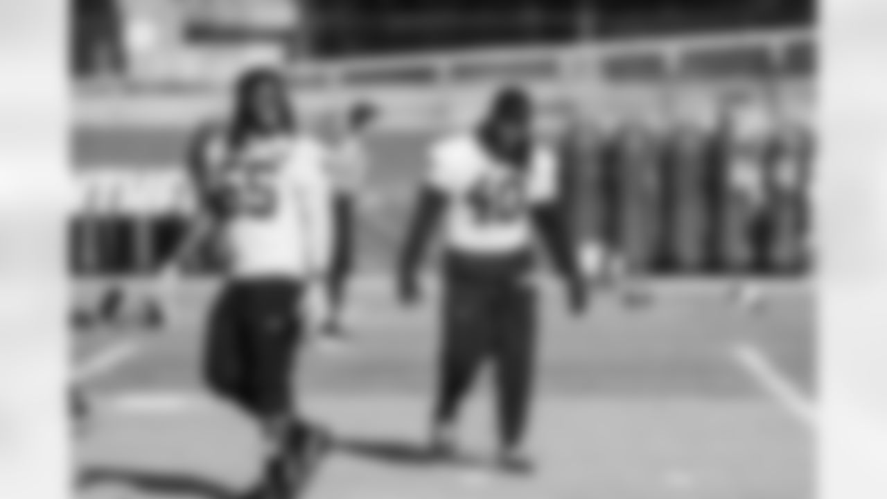 The Carolina Panthers prepare to face the Seattle Seahawks on Wednesday, Dec. 24, 2025 at Bank of American Stadium in Charlotte, NC.