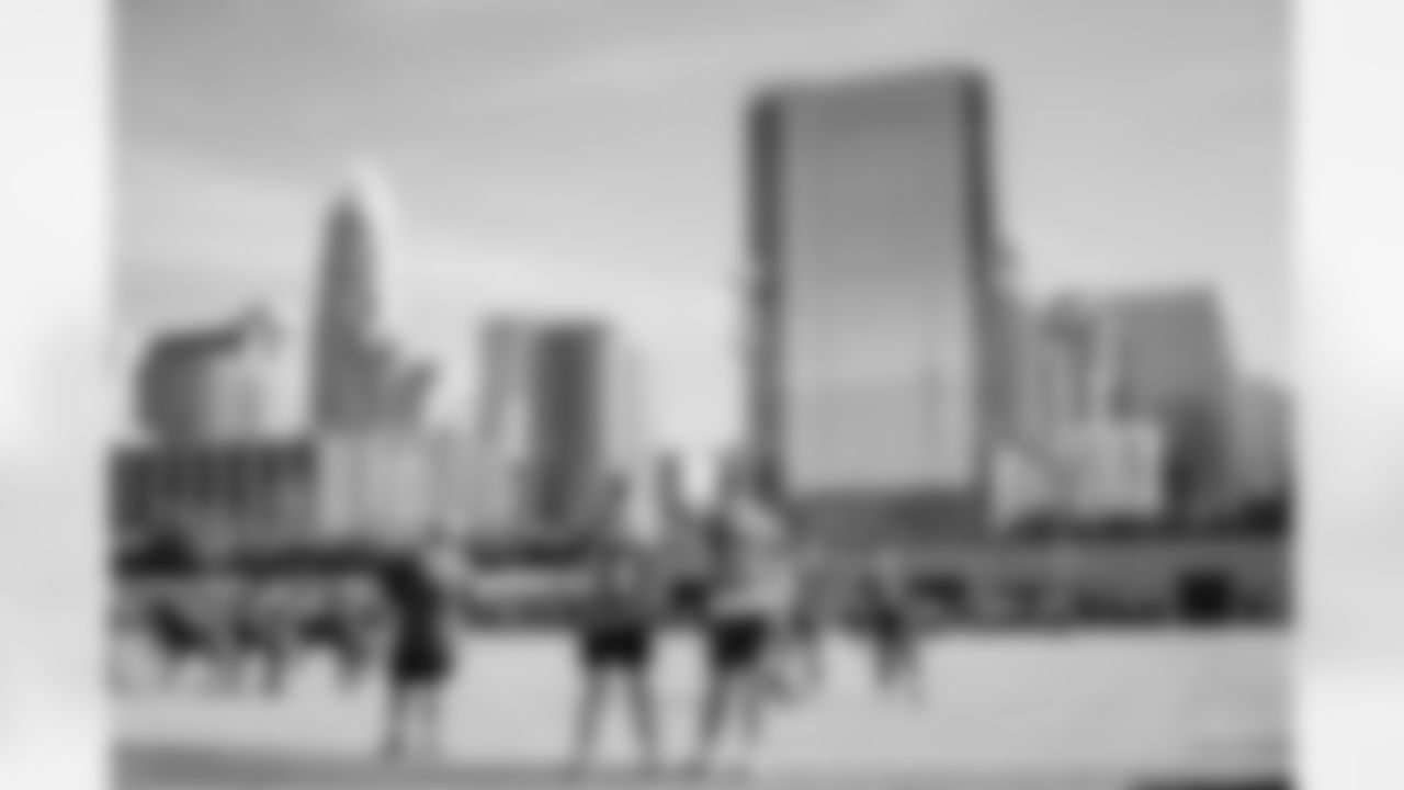 The Carolina Panthers prepare to face the Seattle Seahawks on Wednesday, Dec. 24, 2025 at Bank of American Stadium in Charlotte, NC.