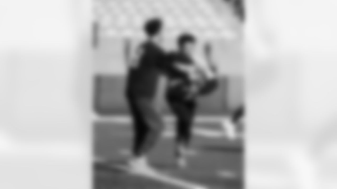 The Carolina Panthers prepare to face the Seattle Seahawks on Tuesday, Dec. 23, 2025 at Bank of American Stadium in Charlotte, NC.