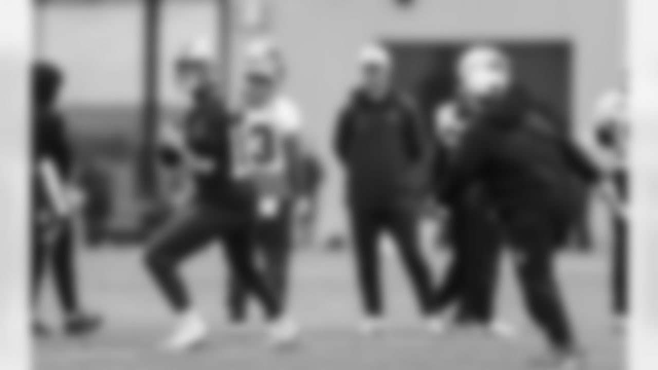 The Carolina Panthers hold practicel on Wednesday, Oct. 29, 2025 in Charlotte, NC.