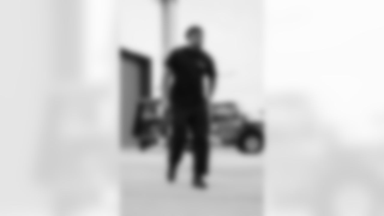 The Carolina Panthers departure to face the Atlanta Falcons on Saturday, Nov. 15, 2025 in Charlotte, NC.