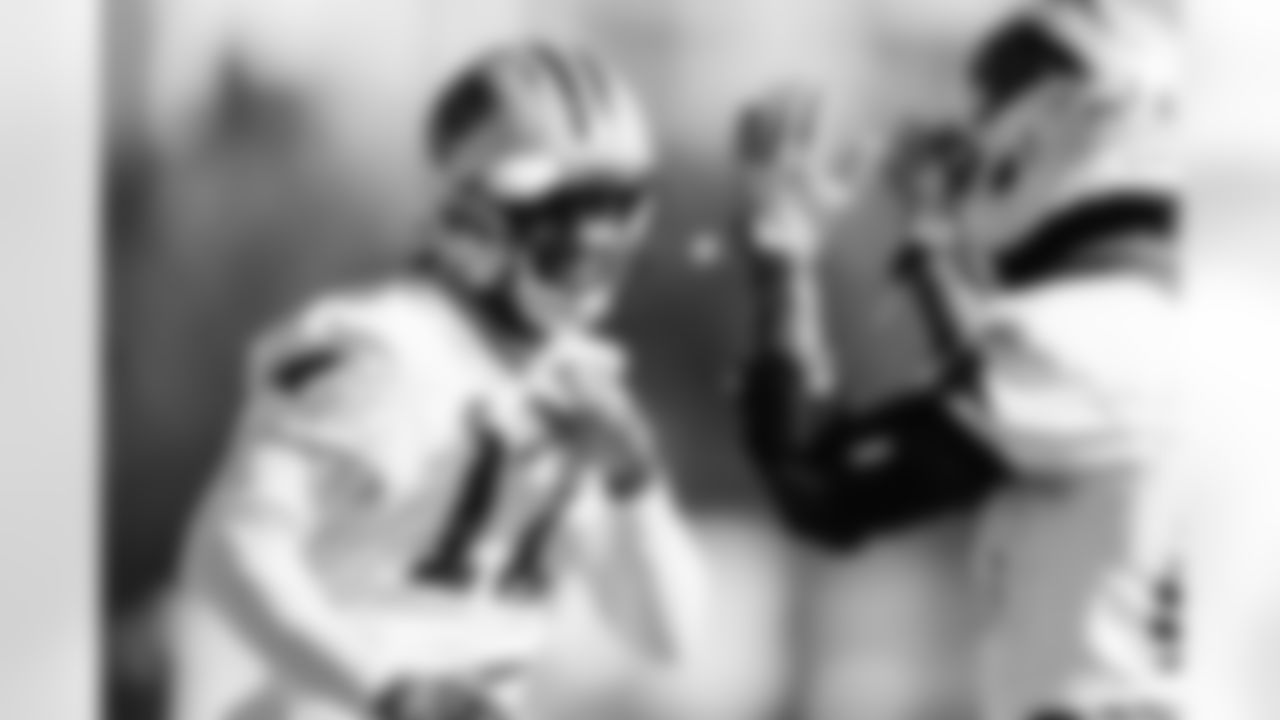 The Carolina Panthers practice on Wednesday, Dec. 31, 2025 at Bank of American Stadium in Charlotte, NC.