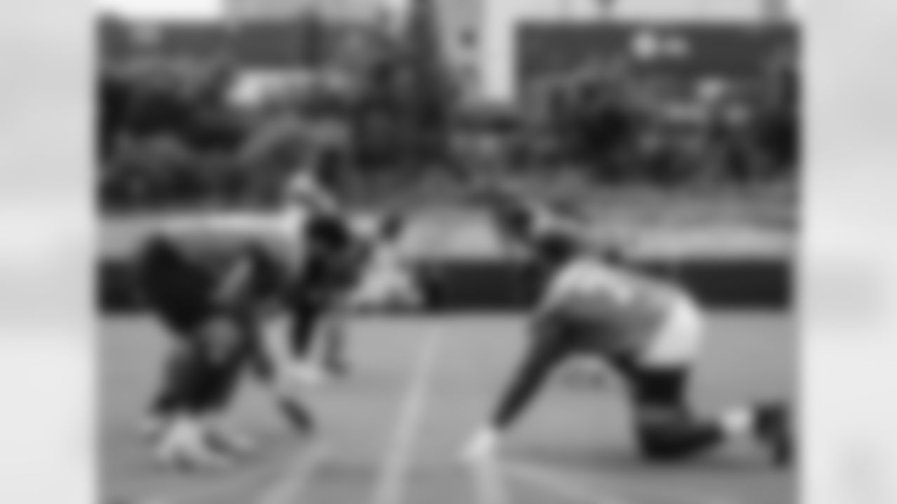 The Carolina Panthers take part in Voluntary Workouts on Wednesday, May. 7, 2025 in Charlotte, NC.